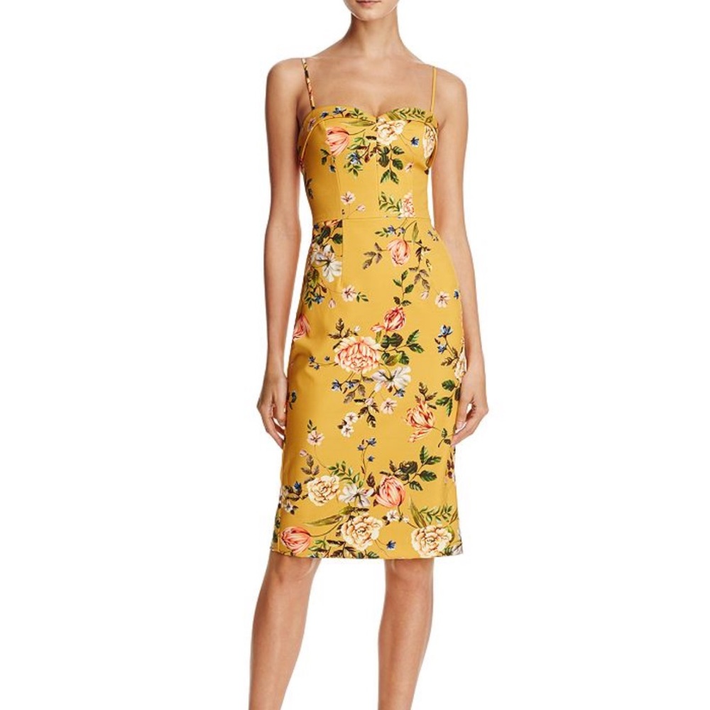 Black Halo Size 12 Clover Sheath Dress | Size 12